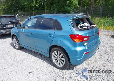 2011 Mitsubishi Outlander Sport Se from USA, damaged, VIN JA4AR4AU7BZ014814